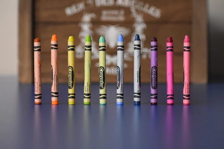 Des crayons de toutes les couleurs